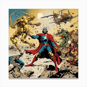 Avengers 7 Canvas Print