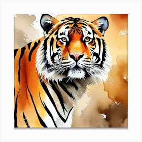Tiger Painting 9 Canvas Print