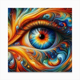 An eye 1 Canvas Print