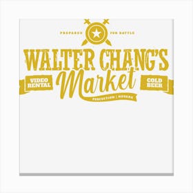 Walter Chang S Market Canvas Print