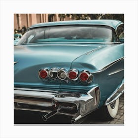 Blue Chevrolet 1 Canvas Print