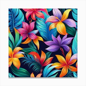 Lush Blooms (11) Canvas Print