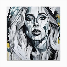 Lady Gaga Canvas Print