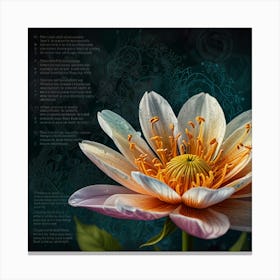 Lotus Flower 7 Canvas Print