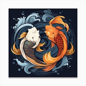 Koi Fish 9 Canvas Print