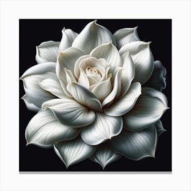 White Lotus Canvas Print