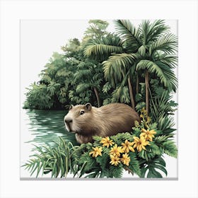 Capybara 3 Stampe su tela