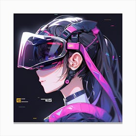 Vr Headset 2 Canvas Print