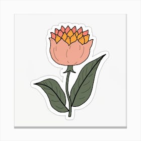 Lotus Flower Canvas Print