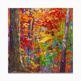 Autumn Forest 15 Canvas Print