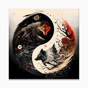 Yin Yang 1 Canvas Print