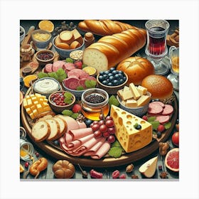 Feast For The Eyes 3 Canvas Print