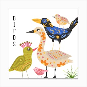 Birds Canvas Print