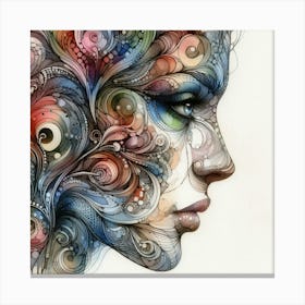 Psychedelic Art 1 Canvas Print