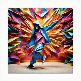 Origami Art 12 Canvas Print