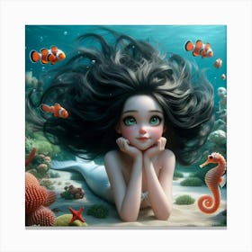 Mermaid 57 Canvas Print