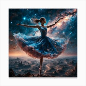 the star dancer Canvas Print