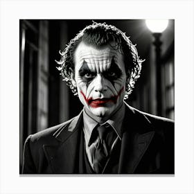 Joker 8 Canvas Print