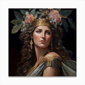 Greek Goddess 44 Canvas Print