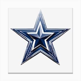 Dallas Cowboys Logo Canvas Print