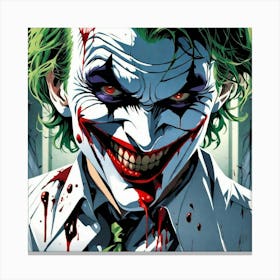 Joker 40 Canvas Print