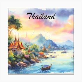 Thailand beach 1 Canvas Print