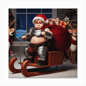 Santa Baby Canvas Print