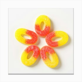 Ring-shaped gummies Canvas Print