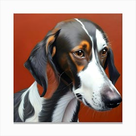 Spotted Dog Canvas Print