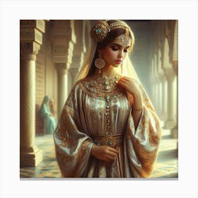 Egyptian Beauty97 Canvas Print