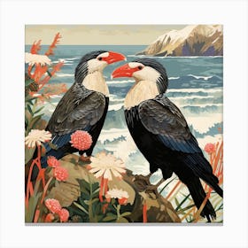 Bird In Nature Crested Caracara 1 Canvas Print