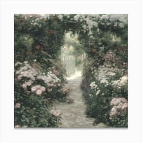 Garden Path Canvas Print