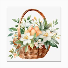 Easter Basket 6 Canvas Print