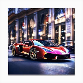 Lamborghini 90 Canvas Print