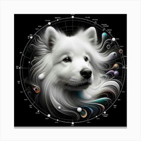 Samoyed Canvas Print