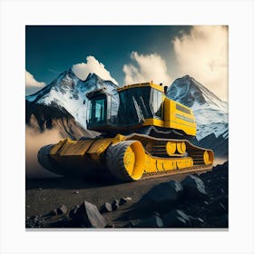 Buldozer Mountain (51) Canvas Print