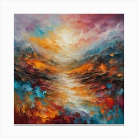 Abstract Painting 5 Canvas Print