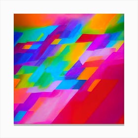 Abstract Abstract Painting Canvas Print