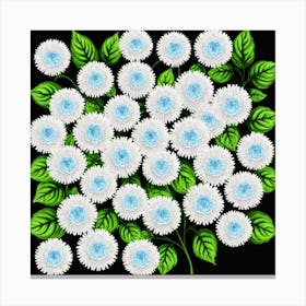 Chrysanthemums 13 Canvas Print