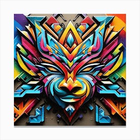 Graffiti Art 4 Canvas Print