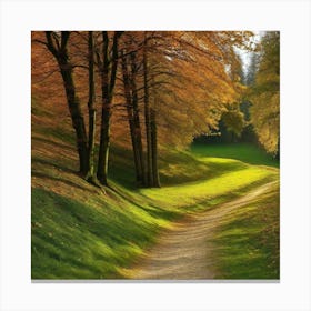 Autumn Path 2 Canvas Print