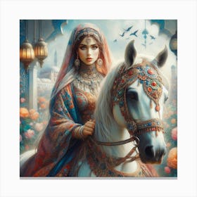 beautiful lady86 Canvas Print