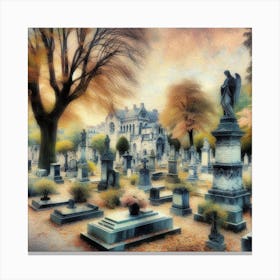 Graveyard Canvas Print