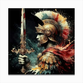 Spartan Warrior 1 Canvas Print