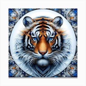 Creative Wild Animal Representation 31 Canvas Print