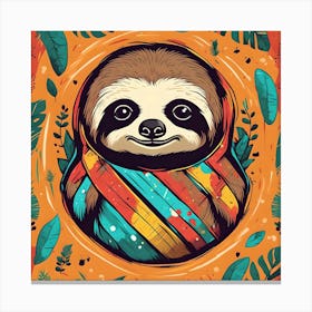 Sloth Canvas Print