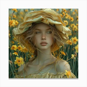 Daffodils Canvas Print