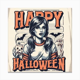 Happy Halloween 10 Canvas Print