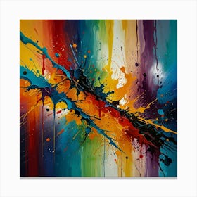 Abstract Painting 126 Canvas Print