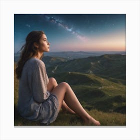 Stargirl Canvas Print